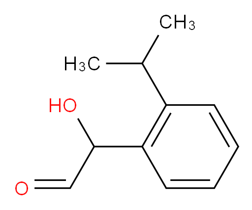 2-hydroxy-2-(2-isopropylphenyl)acetaldehyde