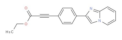 ethyl 3-(4-(imidazo[1,2-a]pyridin-2-yl)phenyl)propiolate