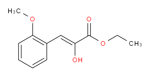 (Z)-ethyl 2-hydroxy-3-(2-methoxyphenyl)acrylate