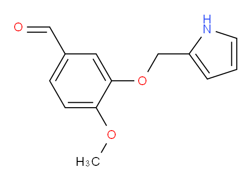 3-((1H-pyrrol-2-yl)methoxy)-4-methoxybenzaldehyde