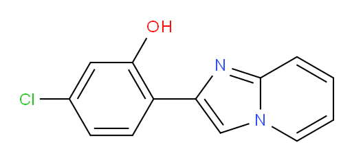 5-chloro-2-(imidazo[1,2-a]pyridin-2-yl)phenol