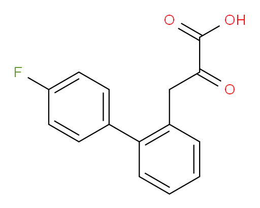 3-(4'-fluoro-[1,1'-biphenyl]-2-yl)-2-oxopropanoic acid
