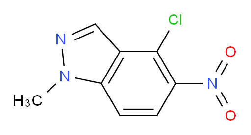 4-chloro-1-methyl-5-nitro-1H-indazole