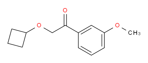 2-cyclobutoxy-1-(3-methoxyphenyl)ethanone