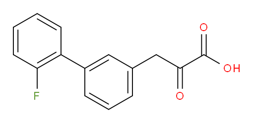 3-(2'-fluoro-[1,1'-biphenyl]-3-yl)-2-oxopropanoic acid
