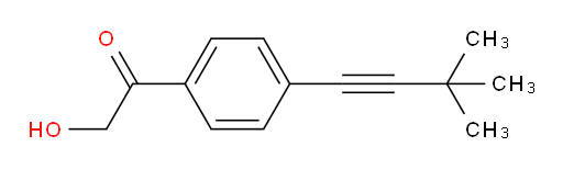 1-(4-(3,3-dimethylbut-1-yn-1-yl)phenyl)-2-hydroxyethanone