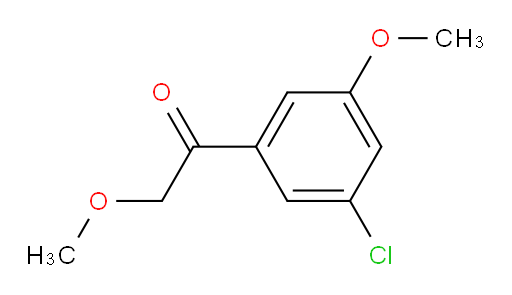 1-(3-chloro-5-methoxyphenyl)-2-methoxyethanone