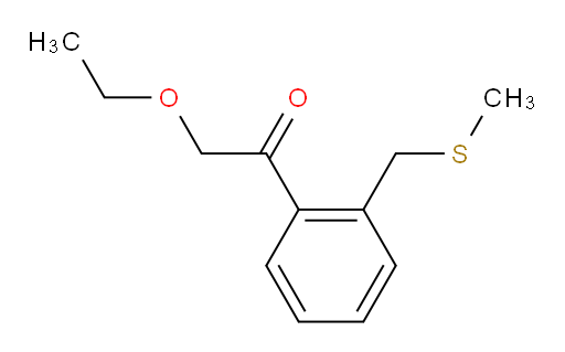 2-ethoxy-1-(2-((methylthio)methyl)phenyl)ethanone