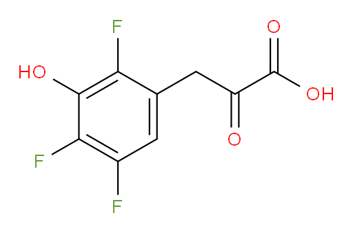 2-oxo-3-(2,4,5-trifluoro-3-hydroxyphenyl)propanoic acid