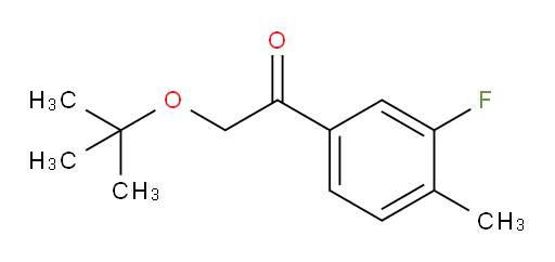 2-(tert-butoxy)-1-(3-fluoro-4-methylphenyl)ethanone