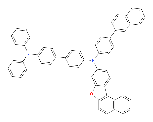N4-(4-(naphthalen-2-yl)phenyl)-N4-(naphtho[2,1-b]benzofuran-9-yl)-N4',N4'-diphenyl-[1,1'-biphenyl]-4,4'-diamine