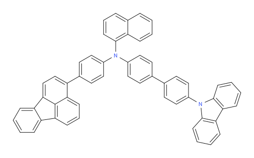 N-(4'-(9H-carbazol-9-yl)-[1,1'-biphenyl]-4-yl)-N-(4-(fluoranthen-3-yl)phenyl)naphthalen-1-amine