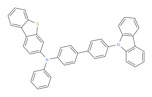 N-(4'-(9H-carbazol-9-yl)-[1,1'-biphenyl]-4-yl)-N-phenyldibenzo[b,d]thiophen-3-amine