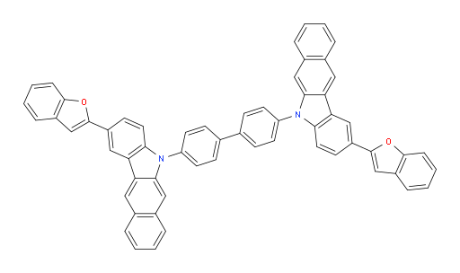 4,4'-bis(2-(benzofuran-2-yl)-5H-benzo[b]carbazol-5-yl)-1,1'-biphenyl