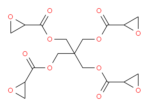 2,2-bis(((oxirane-2-carbonyl)oxy)methyl)propane-1,3-diyl bis(oxirane-2-carboxylate)