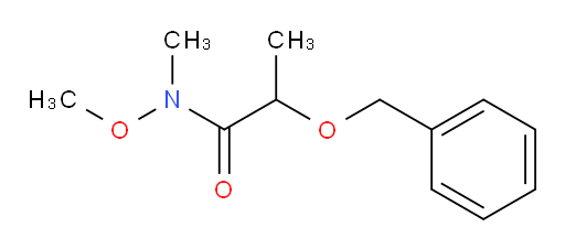 2-(benzyloxy)-N-methoxy-N-methylpropanamide
