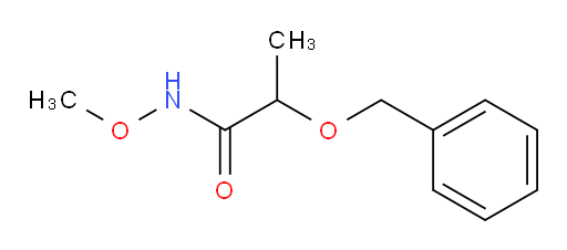 2-(benzyloxy)-N-methoxypropanamide