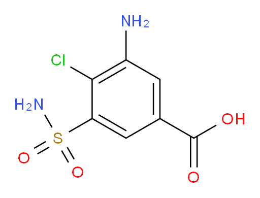 3-amino-4-chloro-5-sulfamoylbenzoic acid