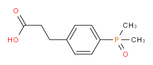 3-[4-(dimethylphosphoryl)phenyl]propanoic acid