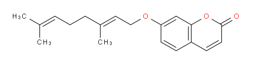 7-{[(2E)-3,7-dimethylocta-2,6-dien-1-yl]oxy}-2H-chromen-2-one
