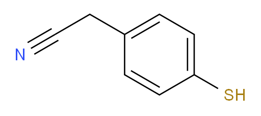 2-(4-sulfanylphenyl)acetonitrile