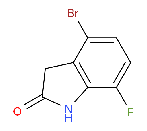 4-bromo-7-fluoro-2,3-dihydro-1H-indol-2-one