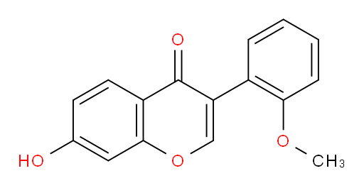 7-hydroxy-3-(2-methoxyphenyl)-4H-chromen-4-one