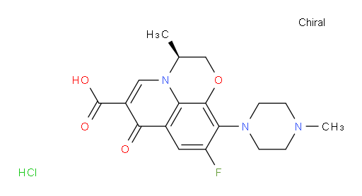(2S)-7-fluoro-2-methyl-6-(4-methylpiperazin-1-yl)-10-oxo-4-oxa-1-azatricyclo[7.3.1.0,5,13]trideca-5(13),6,8,11-tetraene-11-carboxylic acid hydrochloride