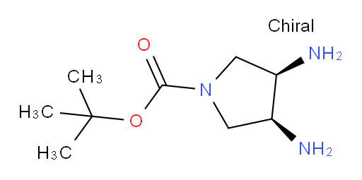 rac-tert-butyl (3R,4S)-3,4-diaminopyrrolidine-1-carboxylate