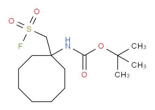 tert-butyl N-{1-[(fluorosulfonyl)methyl]cyclooctyl}carbamate