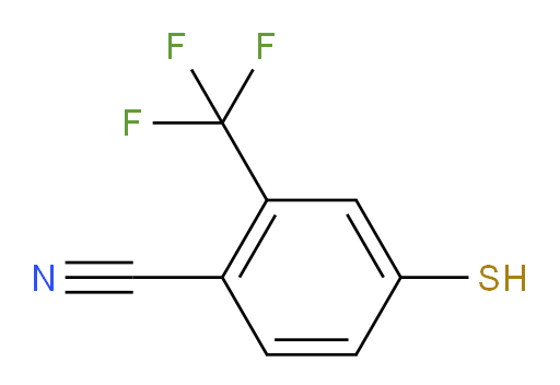 4-sulfanyl-2-(trifluoromethyl)benzonitrile