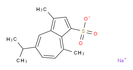 5-isopropyl-3,8-dimethylazulene-1-sulfonic acid, sodium salt