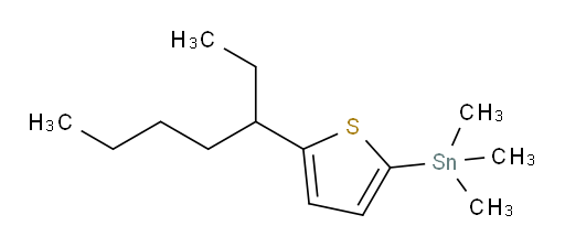 (5-(heptan-3-yl)thiophen-2-yl)trimethylstannane