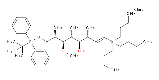 (3R,4R,5R,6S,7R,E)-8-((tert-butyldiphenylsilyl)oxy)-6-methoxy-3,5,7-trimethyl-1-(tributylstannyl)oct-1-en-4-ol