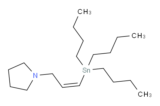 (Z)-1-(3-(tributylstannyl)allyl)pyrrolidine