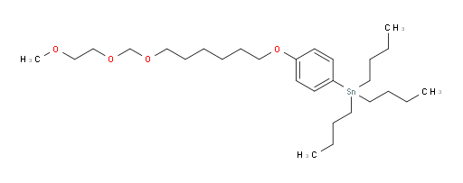 tributyl(4-((6-((2-methoxyethoxy)methoxy)hexyl)oxy)phenyl)stannane