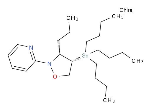 (3R,4S)-3-propyl-2-(pyridin-2-yl)-4-(tributylstannyl)isoxazolidine