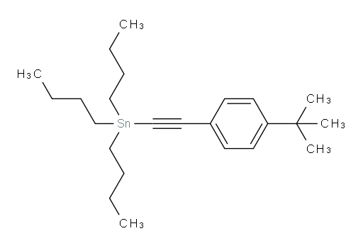tributyl((4-(tert-butyl)phenyl)ethynyl)stannane