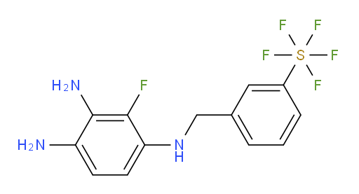 [3-[[(3,4-Diamino-2-fluorophenyl)amino]methyl]phenyl]sulfur pentafluoride