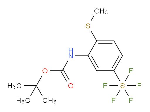 [3-[[(1,1-Dimethylethoxy)carbonyl]amino]-4-(methylthio)phenyl]sulfur pentafluoride