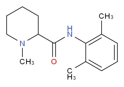N-(2,6-dimethylphenyl)-1-methylpiperidine-2-carboxamide