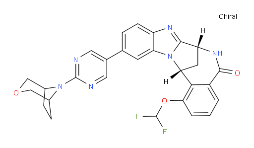 (7R,14R)-1-(difluoromethoxy)-6,7-dihydro-11-[2-(3-oxa-8-azabicyclo[3.2.1]oct-8-yl)-pyrimidin-5-yl]-7,14-Methanobenzimidazo[1,2-b][2,5]benzodiazocin-5(14H)--one