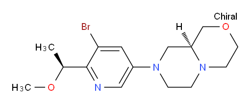 (S)-8-(5-bromo-6-((S)-1-methoxyethyl)pyridin-3-yl)octahydropyrazino[2,1-c][1,4]oxazine