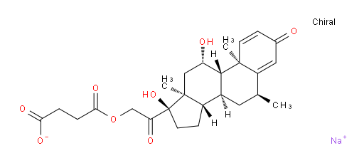 6α-Methylprednisolone 21-hemisuccinate (sodium salt)