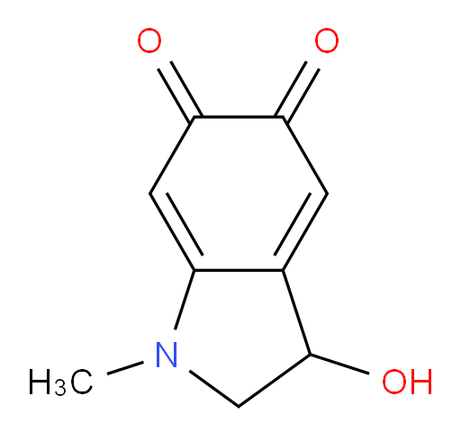 3-hydroxy-1-methyl-2,3-dihydro-1H-indole-5,6-dione