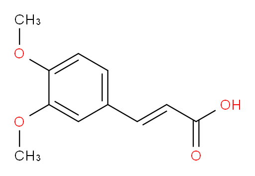 3-(3,4-dimethoxyphenyl)acrylic acid