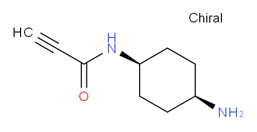 N-[(1s,4s)-4-aminocyclohexyl]prop-2-ynamide