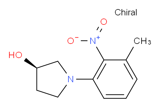 (R)-1-(3-methyl-2-nitrophenyl)pyrrolidin-3-ol