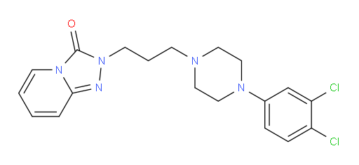 2-[3-[4-(3,4-Dichlorophenyl)-1-piperazinyl]propyl]-1,2,4-triazolo[4,3-a]pyridin-3(2H)-one