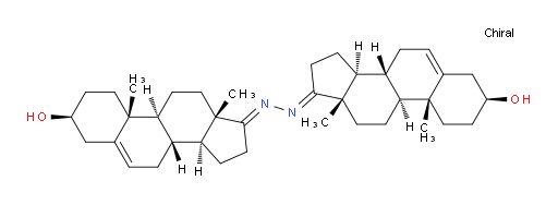 (3ß,17E)-3-Hydroxyandrost-5-en-17-one (2E)-2-[(3ß)-3-hydroxyandrost-5-en-17-ylidene]hydrazone
